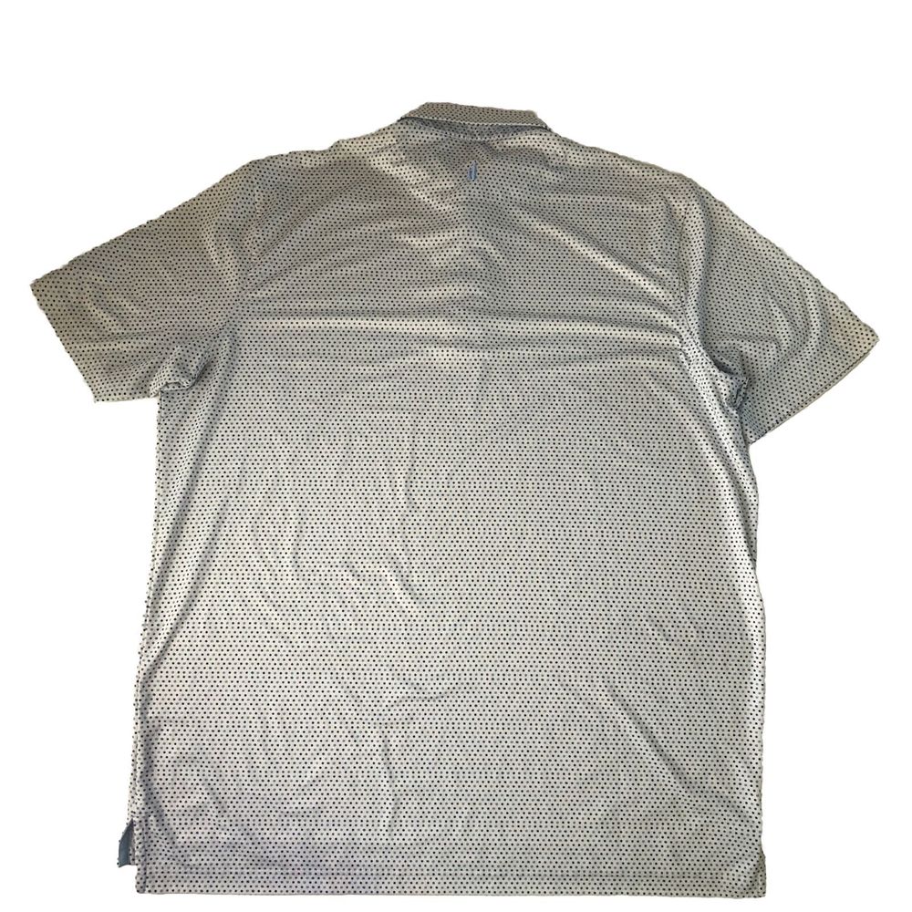 johnnie-O Gray Patterned Polo Shirt - Picture 2 of 9